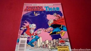 Cómics: MUY BUEN ESTADO CAPITAN AMERICA 55 THOR 55 TWO-IN-ONE FORUM